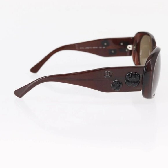 CHANEL Sunglasses plastic Brown main image 6